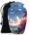 Sunset Theme Large Urn 10 Inch