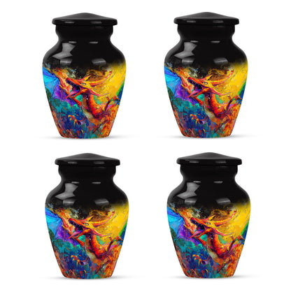 Dragon Theme 3 Inch Keepsake Pack of 4