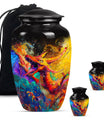 Dragon Theme Large Urn With 2 Keepsake Urn