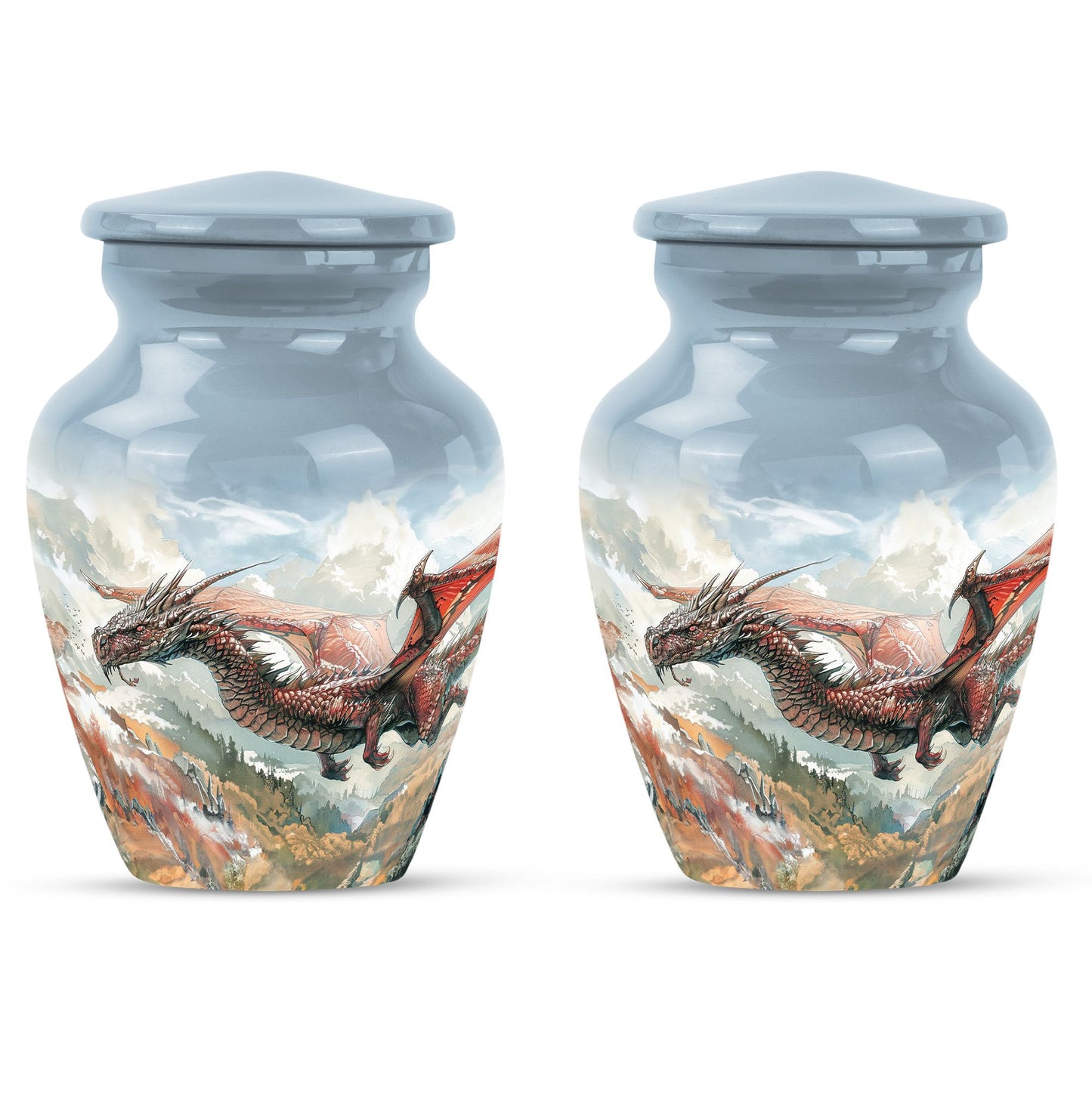 Dragon Theme 3 Inch Keepsake Pack of 2