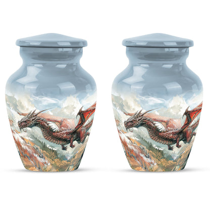 Dragon Theme 3 Inch Keepsake Pack of 2