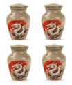 Dragon Theme 3 Inch Keepsake Pack of 4