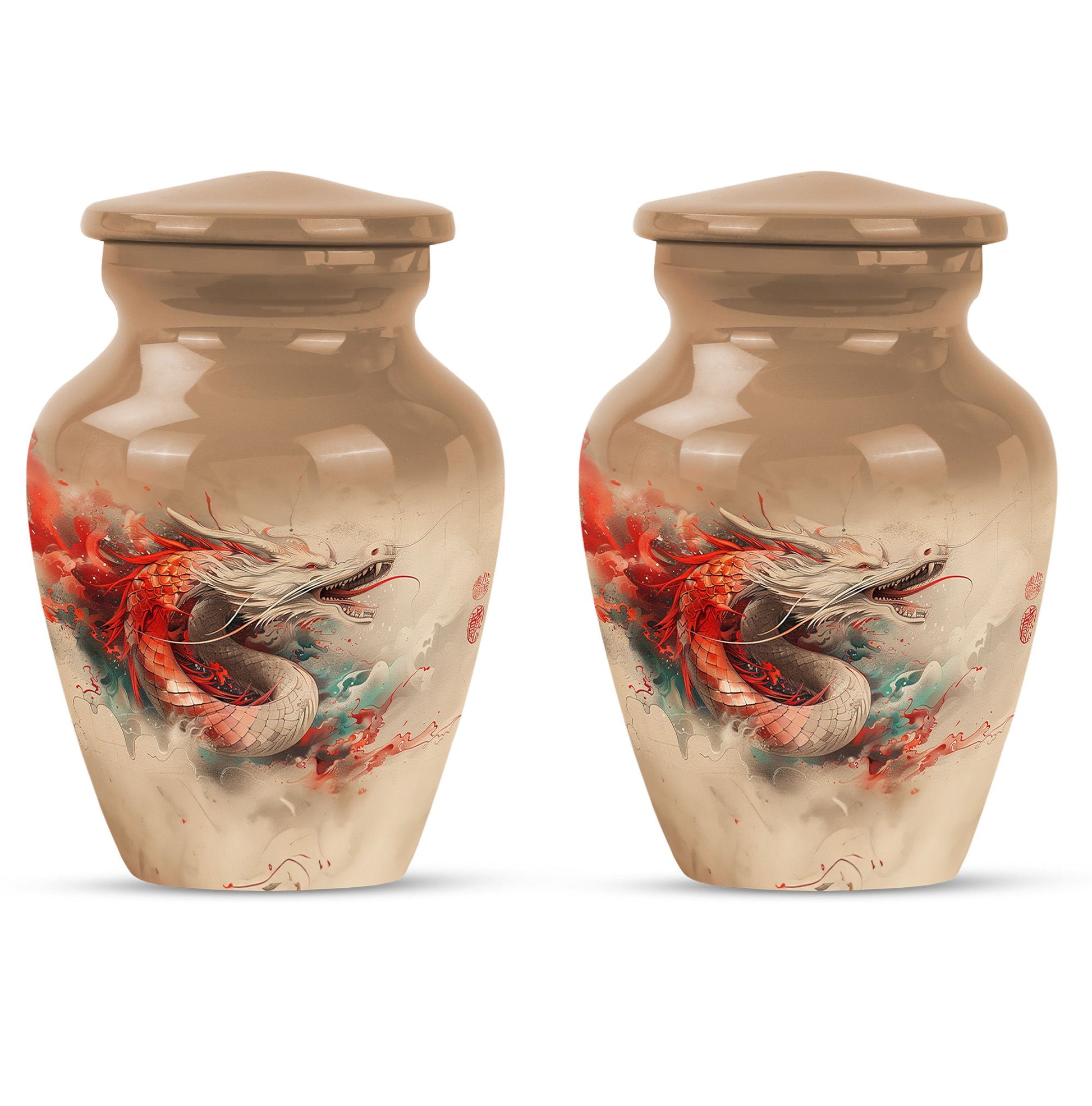 Dragon Theme 3 Inch Keepsake Pack of 2