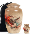 Dragon Theme Large Urn With 1 Keepsake Urn