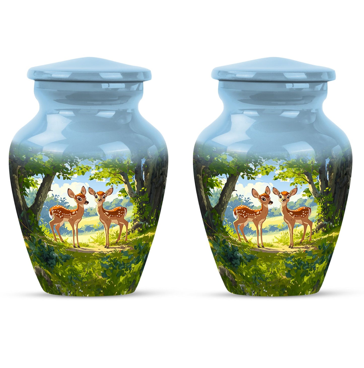 Deer Theme 3 Inch Keepsake Pack of 2