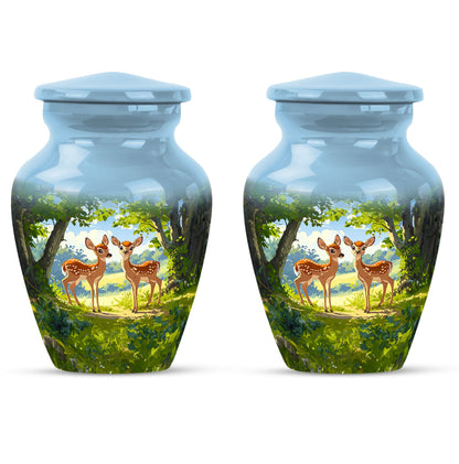 Deer Theme 3 Inch Keepsake Pack of 2