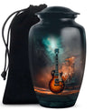 Guitar Memorial Urns For Human Ashes Keepsake - Funeral Urns For Musician