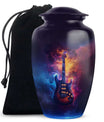 Guitar Cremation Urn for Cremation – Musician Tribute Urns For Human Ashes Adult
