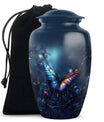 Magical Moonlit Butterfly Urn - Mesmerising Urns For Men & Women