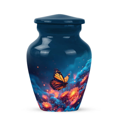 Blue Butterfly Cremation Urns - Enduring Guardian - Yatskia
