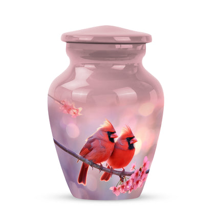 Harmonious Cardinal Cremation Urns for Human Ashes - Red 10-inch - Yatskia