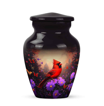 Illustrious Cardinal Memorial Cremation Urns - Black - Yatskia
