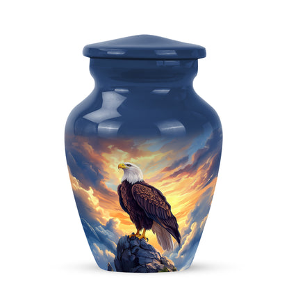 Blue Eagle Cremation Urns - Glorious Testament 10-inch, 200 cu in - Yatskia