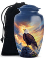 Eagle Funeral Cremation Urns For Ashes – Bird Keepsake Urns For Men