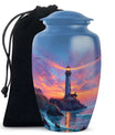 Lighthouse Large Human Ashes Urn - Oceanic Funeral Urns For Men