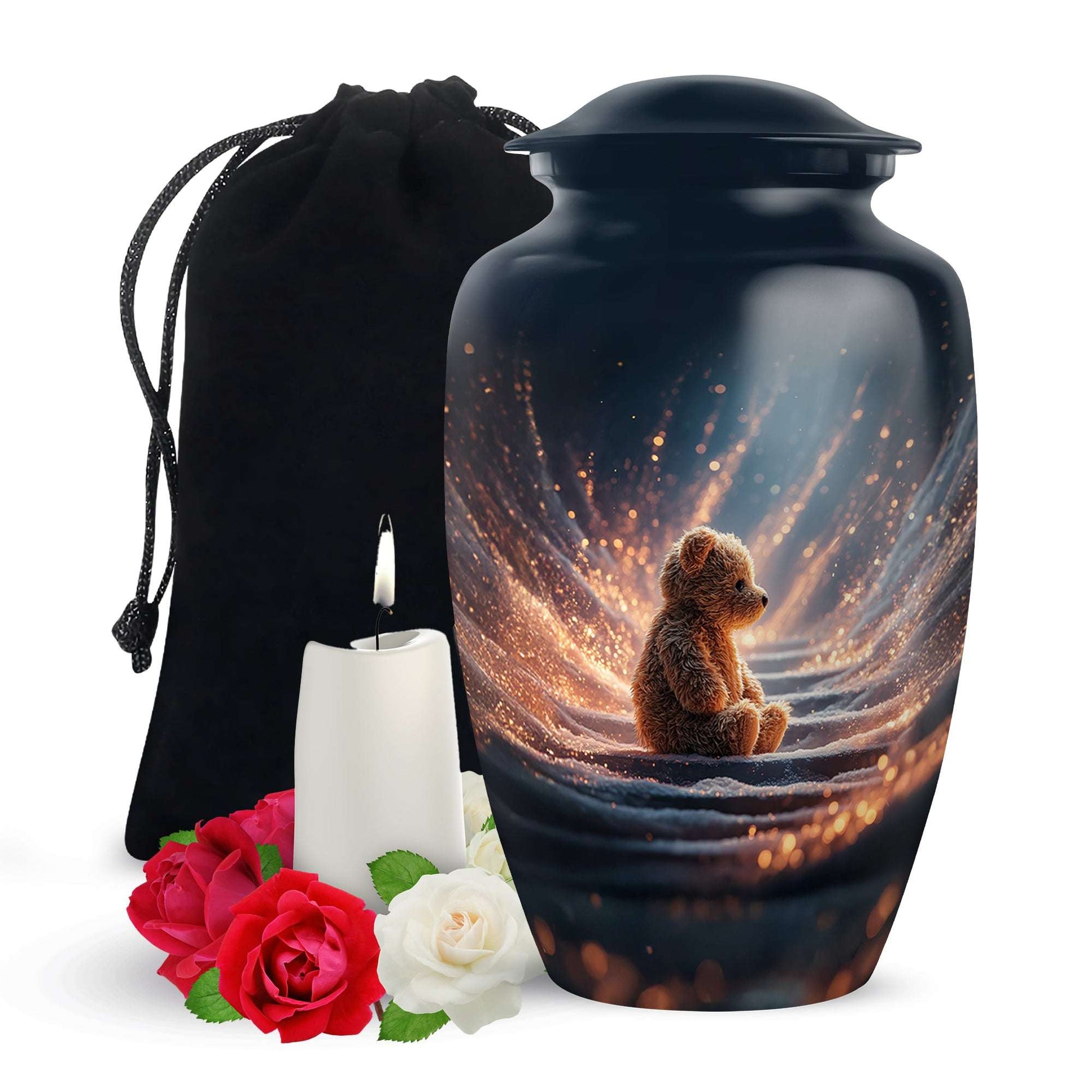 Teddy Bear Cremation Urn - Teddy Bear Ash Urns For Human Male