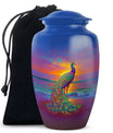 Peacock Urn Keepsakes For Ashes - Peacock Burial Urns For Humans