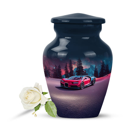 Personalized Blue Car Cremation Urns for Ashes - Enchanting - Yatskia