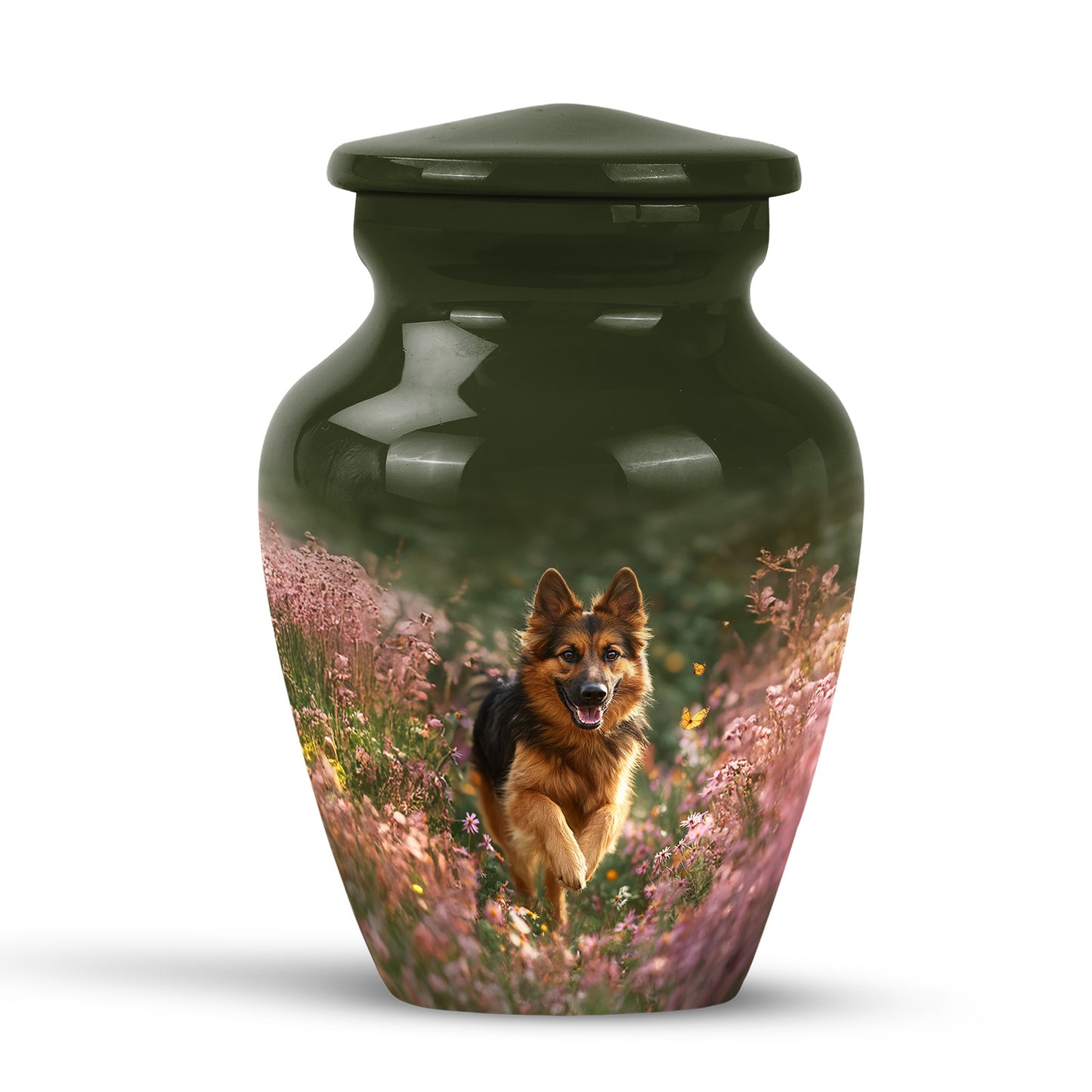 Yellow Dog Memorial Cremation Urns for Human Ashes - 10-inch, 200 cu in - Yatskia