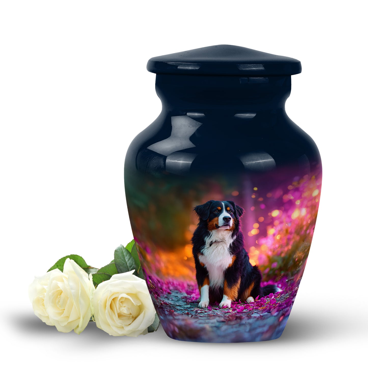 Blue Dog Cremation Urns - Imperial Guardian 10-inch, 200 cu in - Yatskia