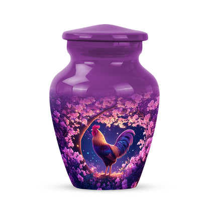 Everlasting Pink Hen Benediction Urn for Human Ashes - 10-inch, 200 cu in - Yatskia
