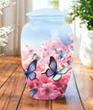 Blue Butterfly Urns For Ashes Size 10inch