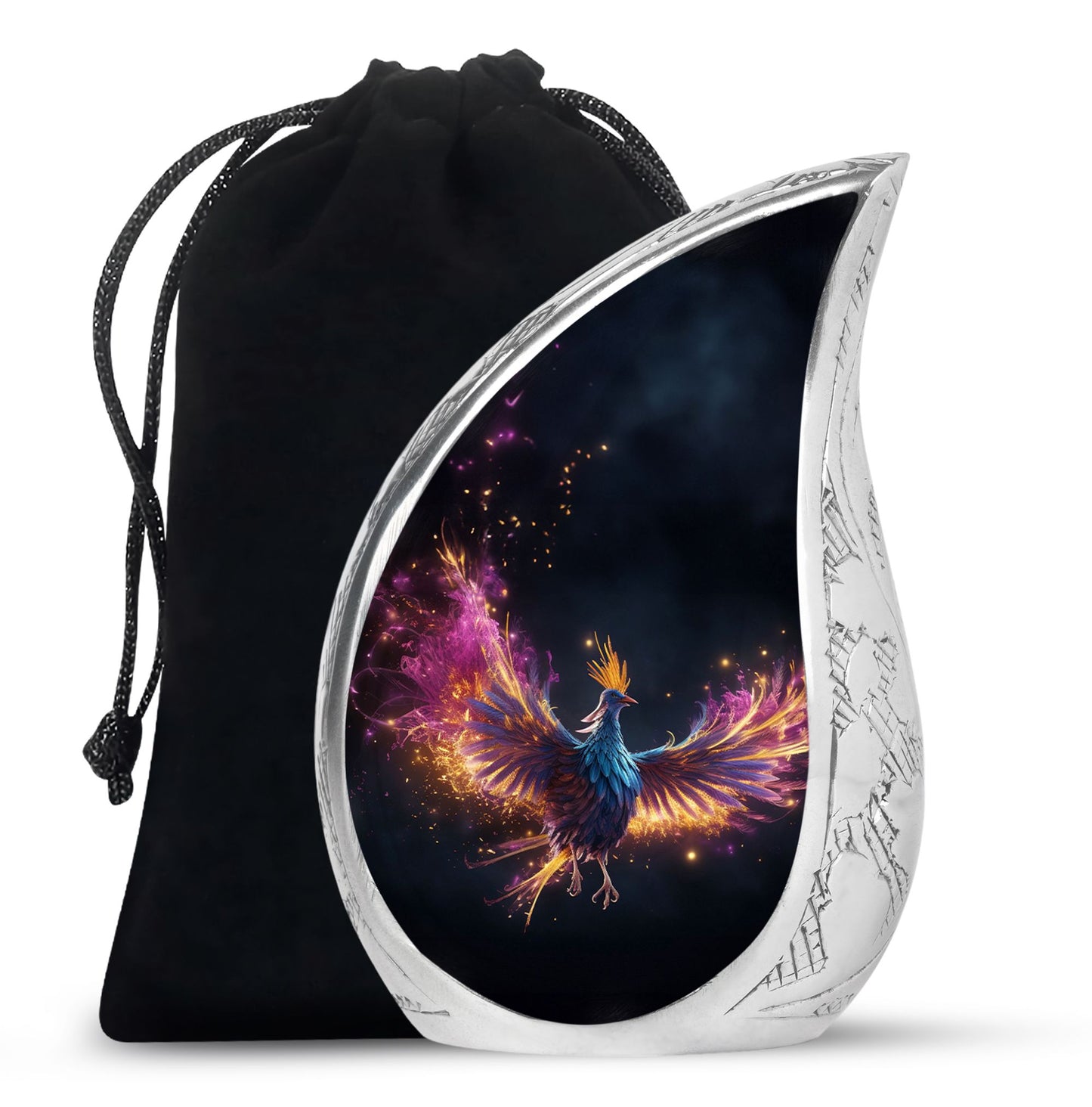 Unique Phoenix Urns for Men - Adult Cremation Ashes Urns for Dad