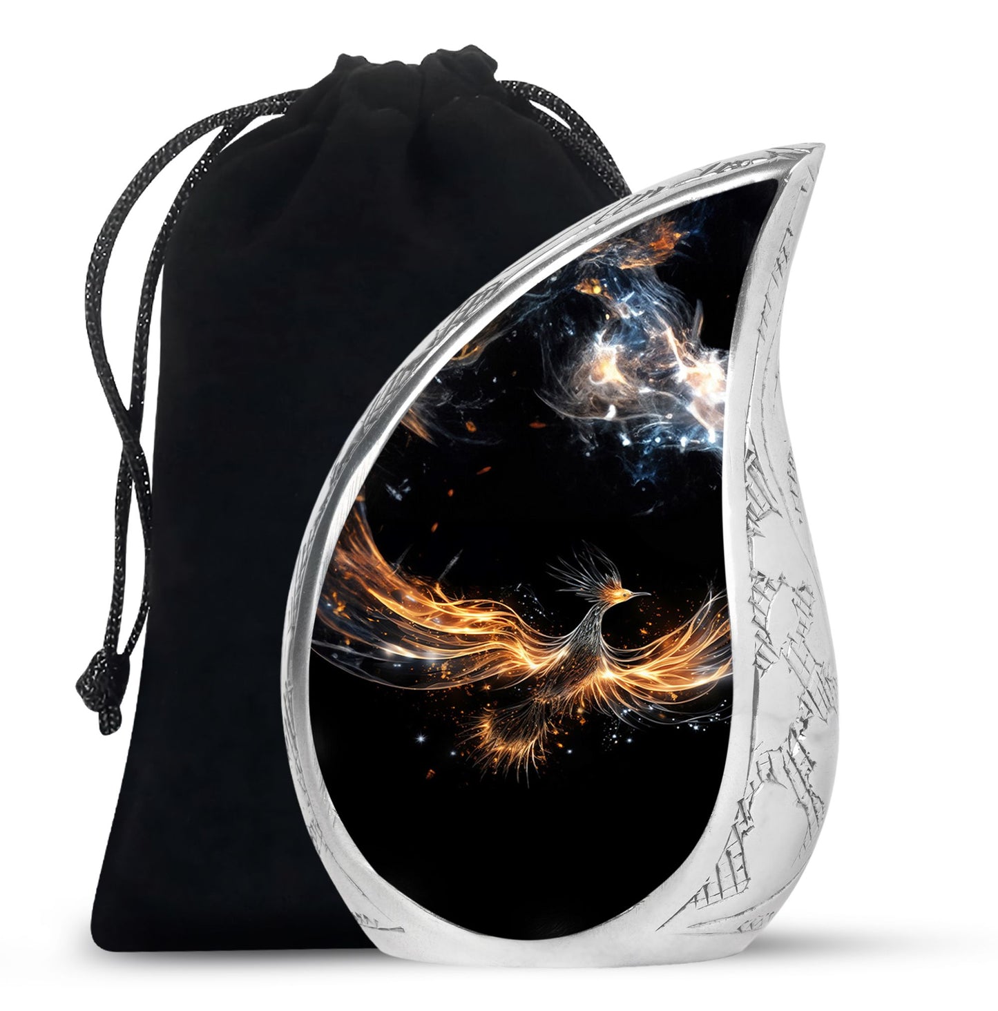 Unique Phoenix Cremation Urn for Men & Women - Urn for Human Ashes