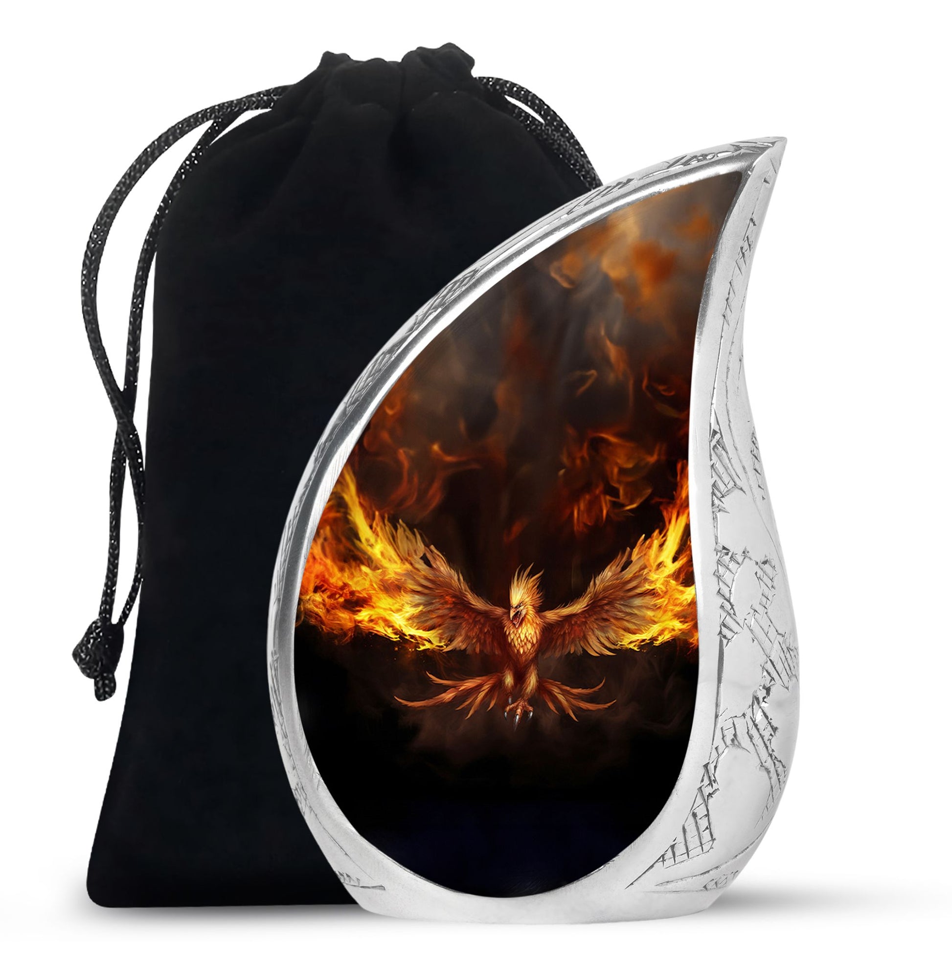 Phoenix Urn for Human Ashes - Elegant Cremation Urn for Man & Woman
