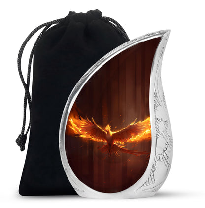 Elegant Funeral Phoenix Urn - Adult Male Burial Urns for Ashes