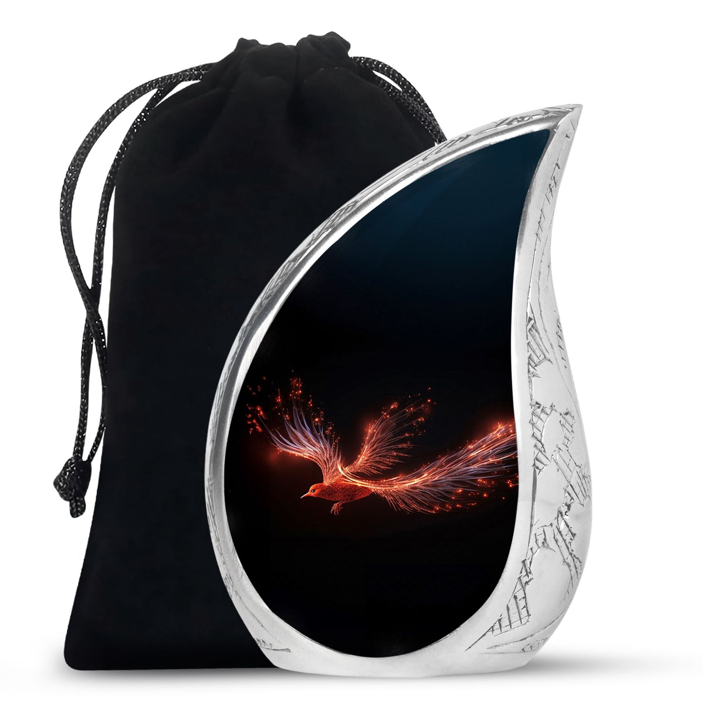 Unique Phoenix Memorial Urn for Men - Urns For Human Ashes