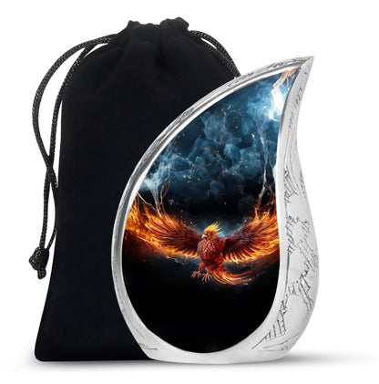 Elegant Phoenix Cremation Urn - Premium Urns for Human Ashes