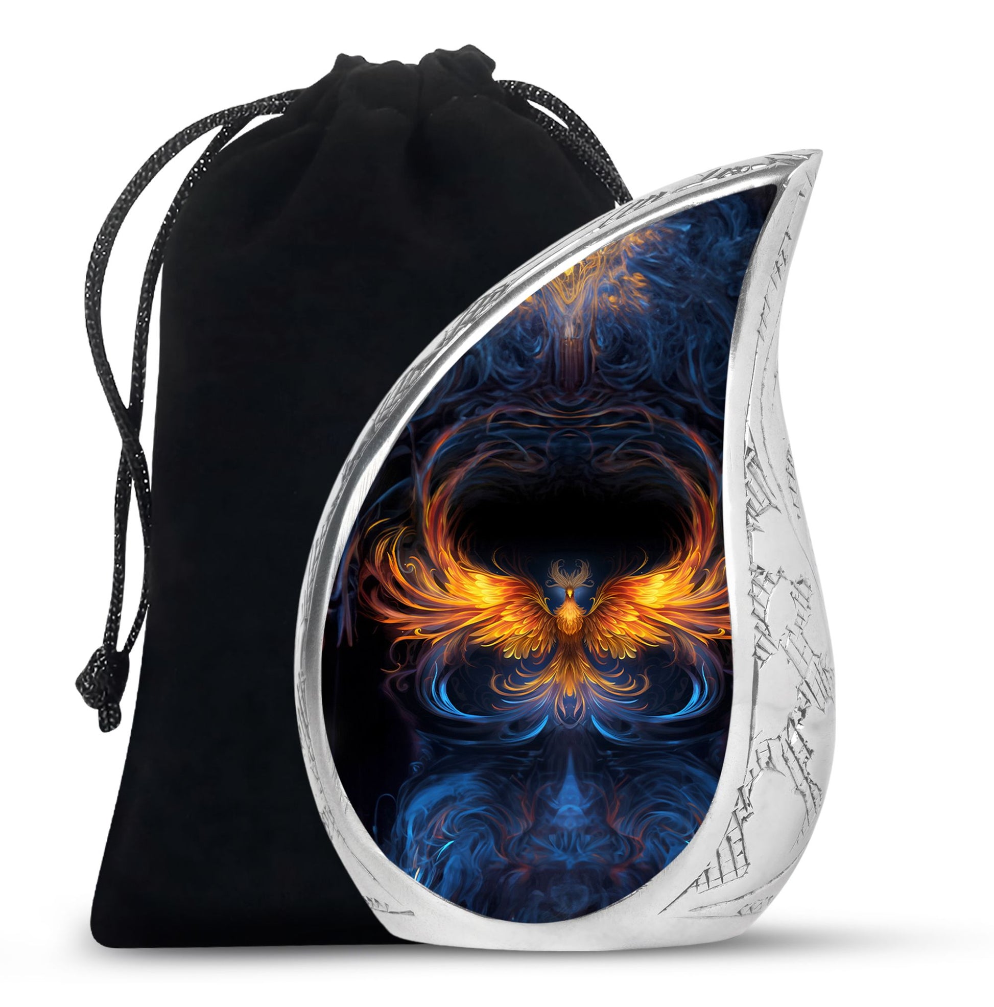 Phoenix Metal Cremation Urn - For loved ones