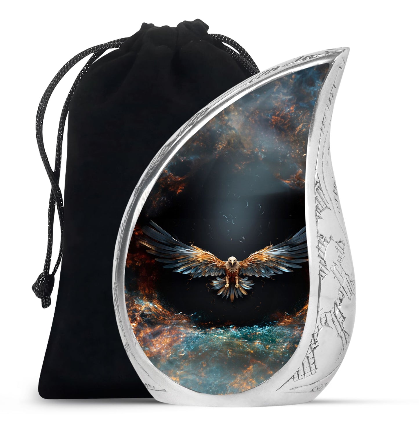 Phoenix Elegant Cremation Urn- Memorial For Male & Female