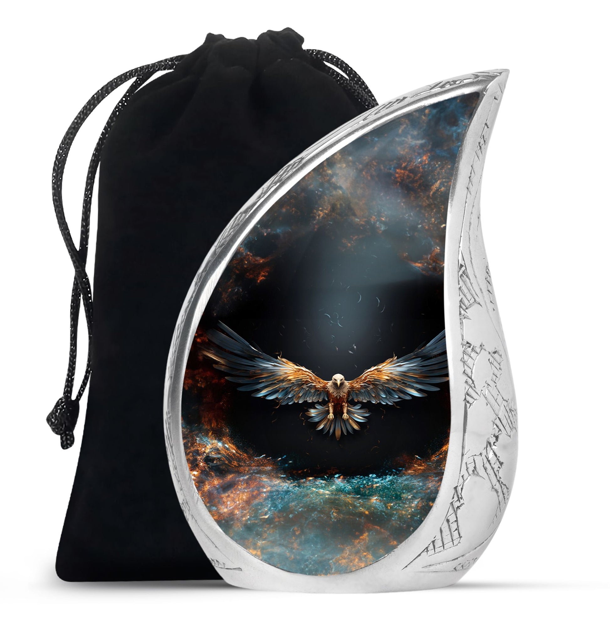 Phoenix Elegant Cremation Urn- Memorial For Male & Female