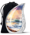 Ocean Sunset Cremation Urn For Mom – Beach Memorial Urns For Ashes