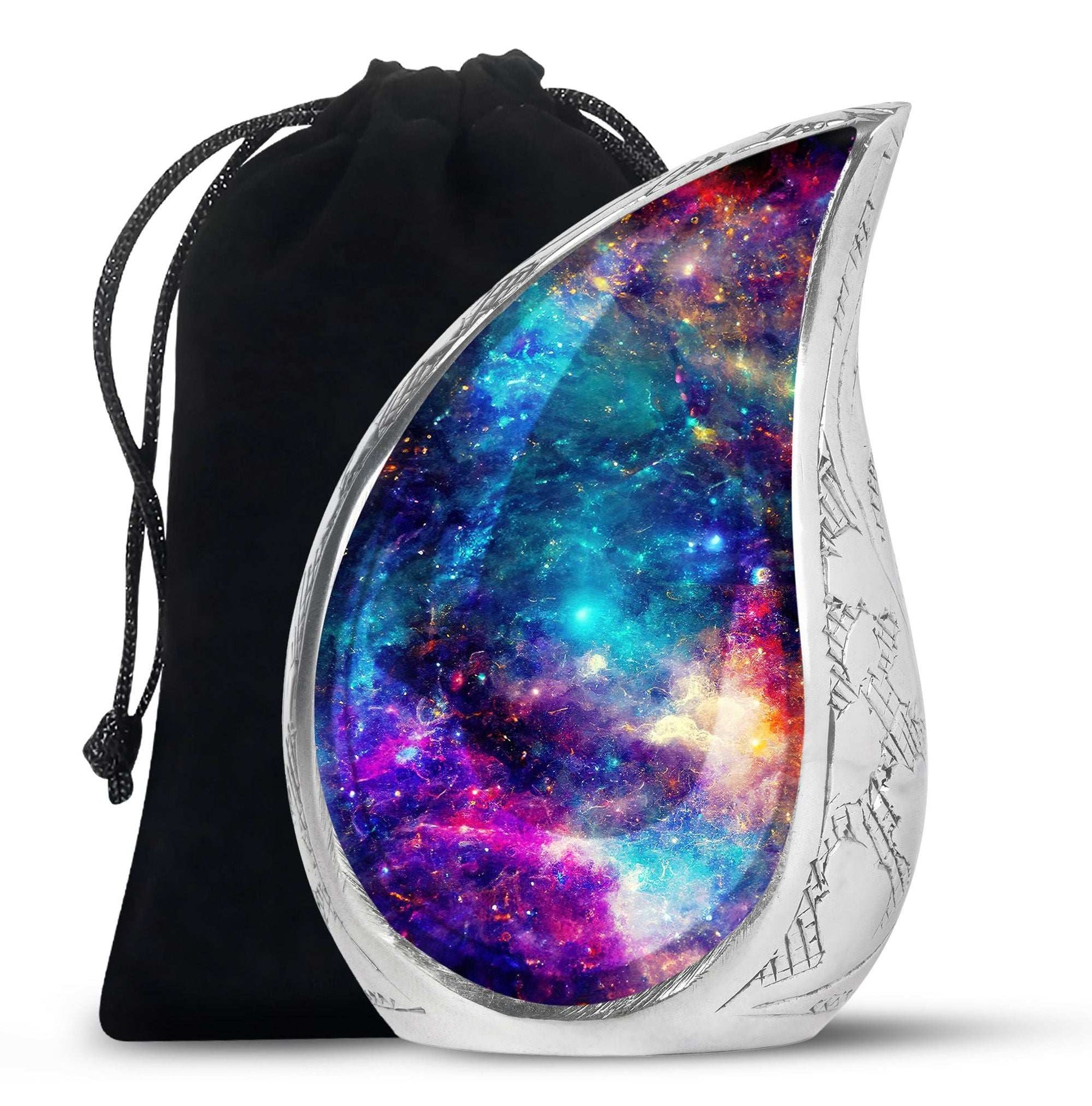 Galaxy Cremation Urn for Ashes – Cosmic Memorial Keepsake Urns For Women