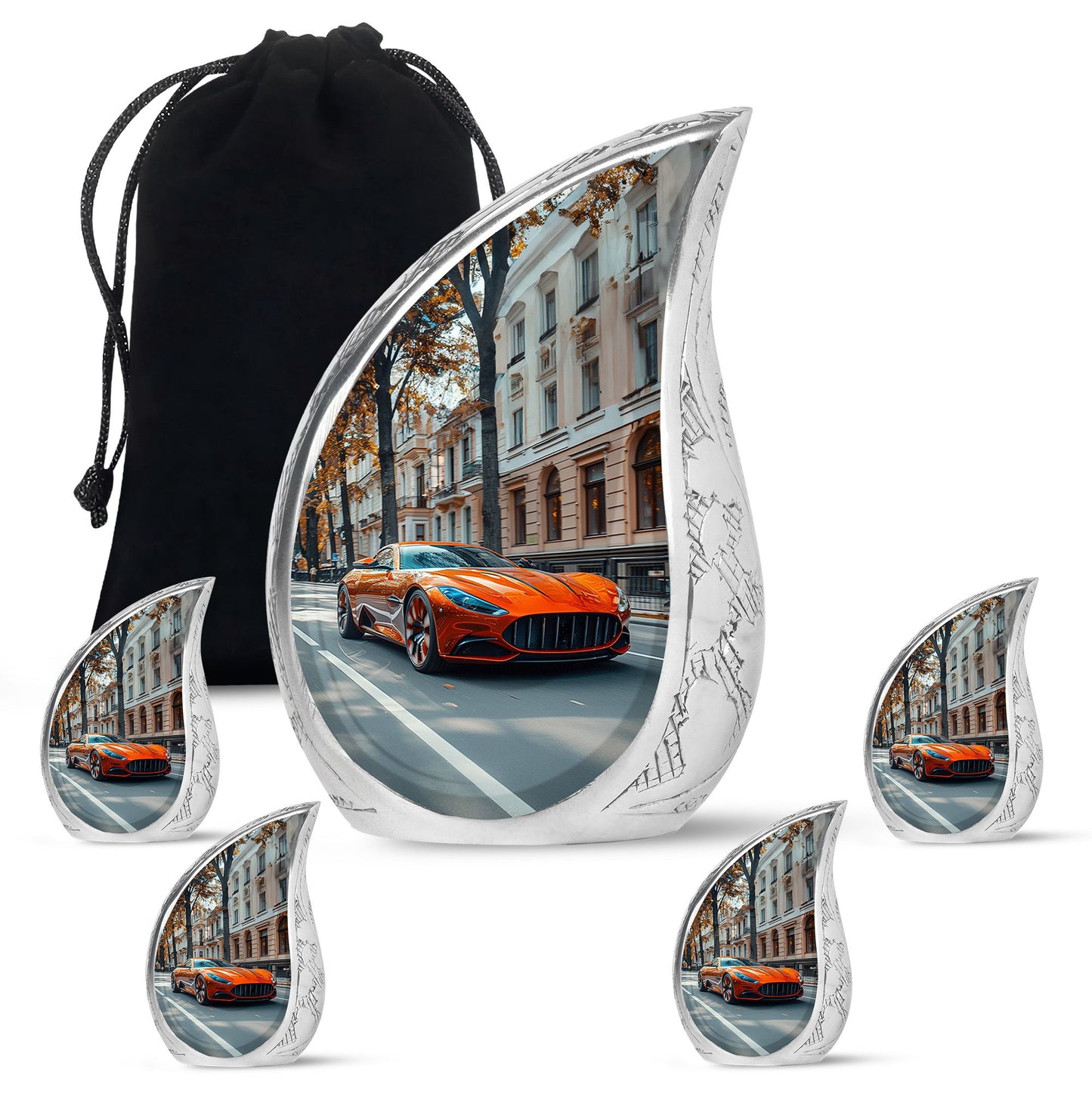  Car Urn Large Urn With 4 Keepsake Urn