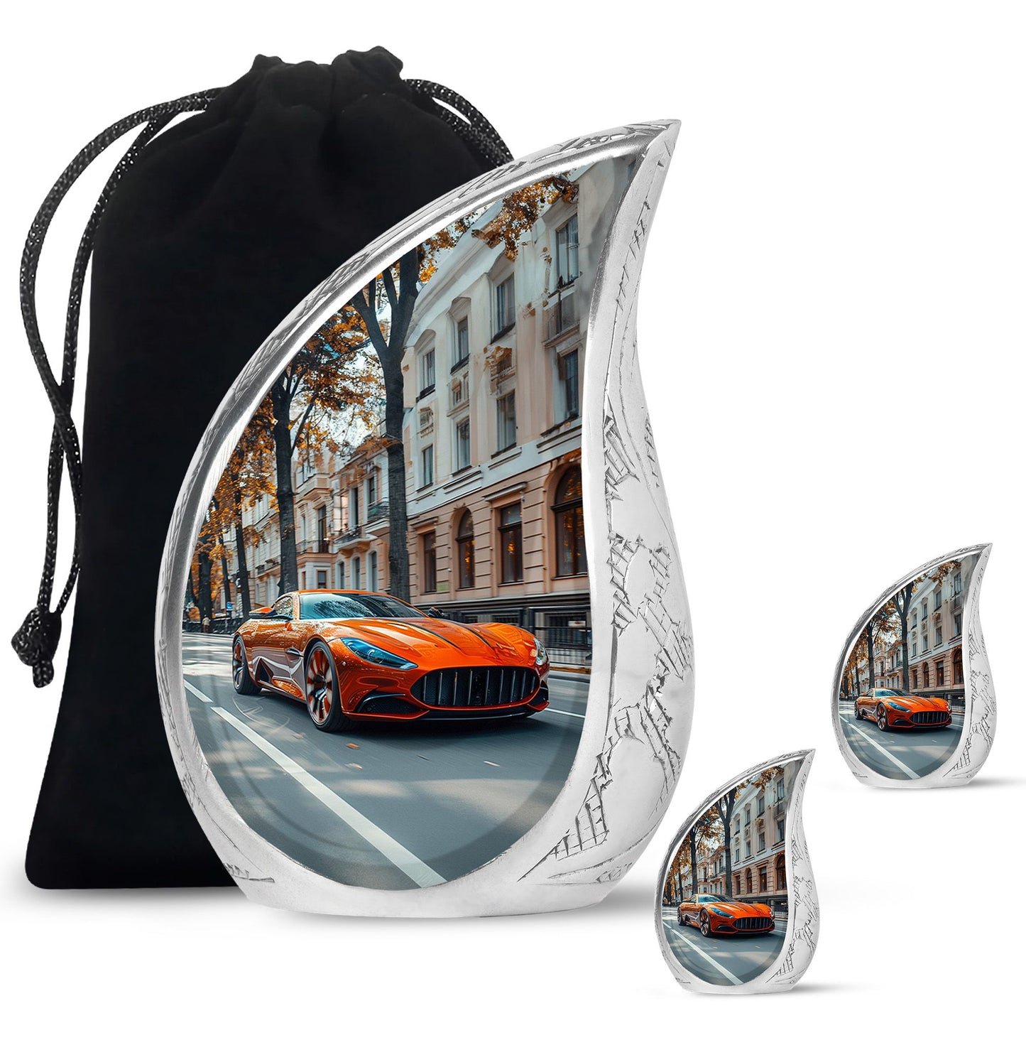  Car Urn Large Urn With 2 Keepsake Urn