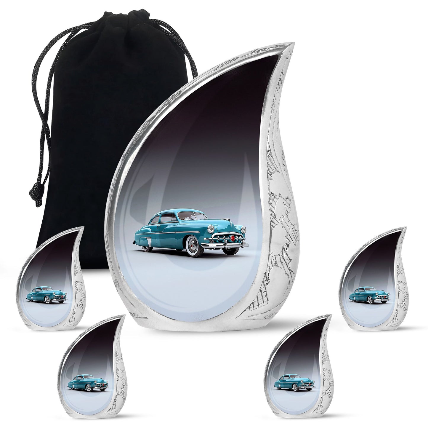  Car Urn Large Urn With 4 Keepsake Urn