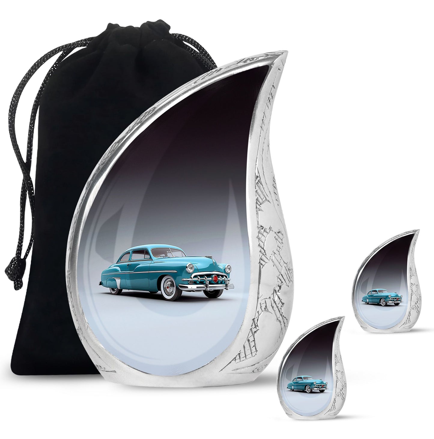  Car Urn Large Urn With 2 Keepsake Urn