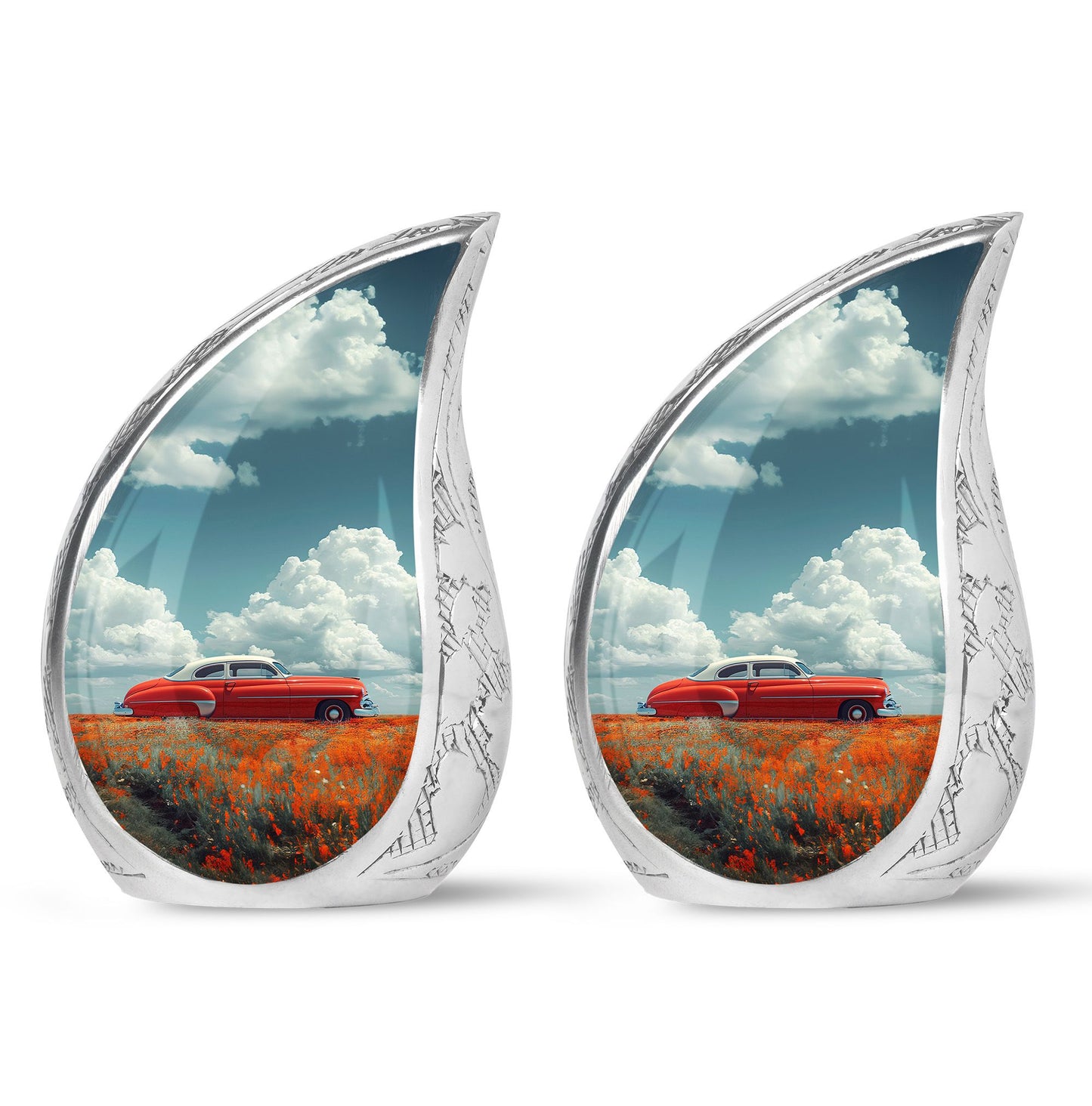  Car Urn 3 Inch Keepsake Pack of 2