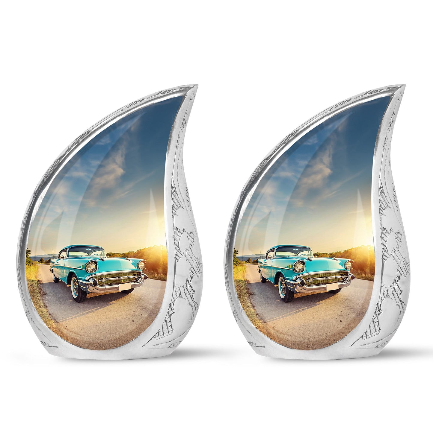 Car Urn 3 Inch Keepsake Pack of 2