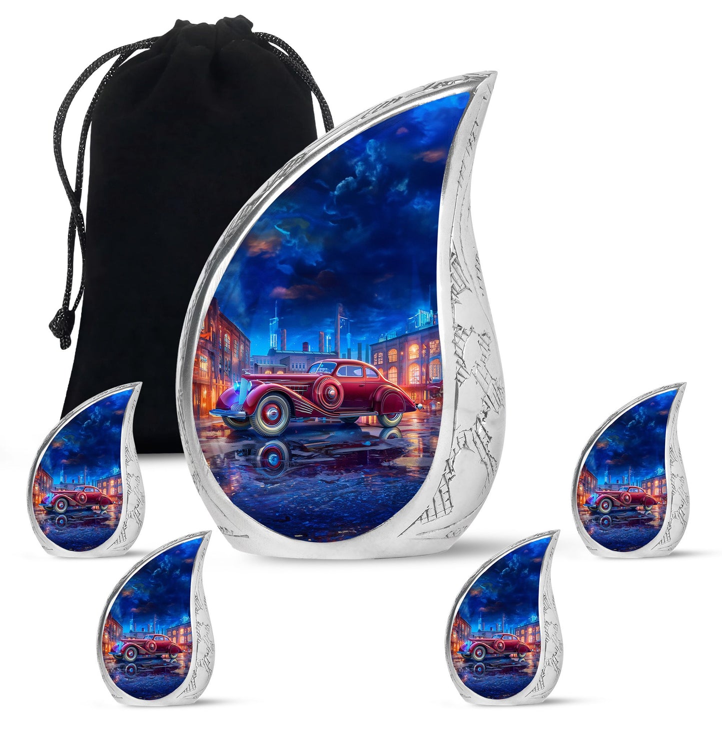  Car Urn Large Urn With 4 Keepsake Urn