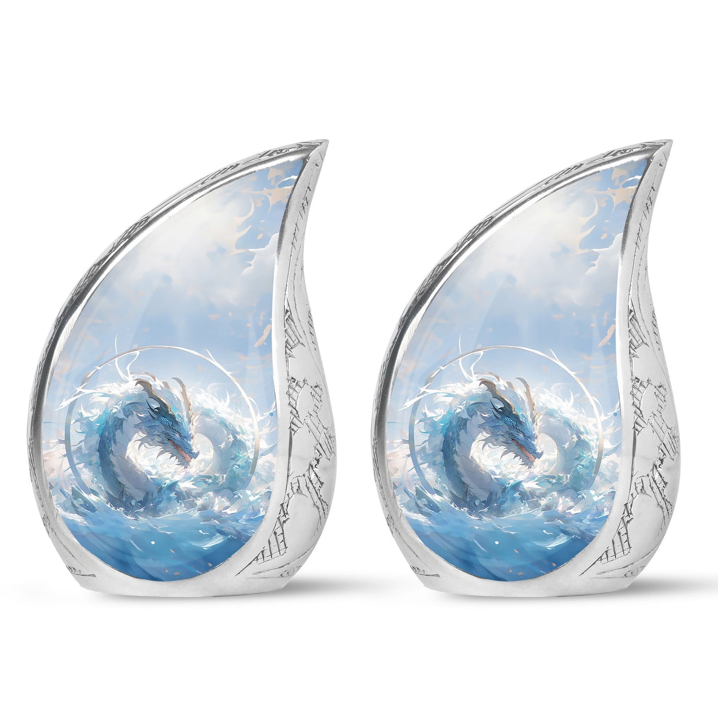  Dragon Urn 3 Inch Keepsake Pack of 4