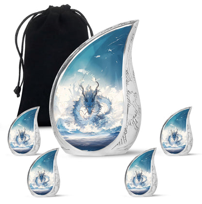  Dragon Urn Large Urn 10 Inch
