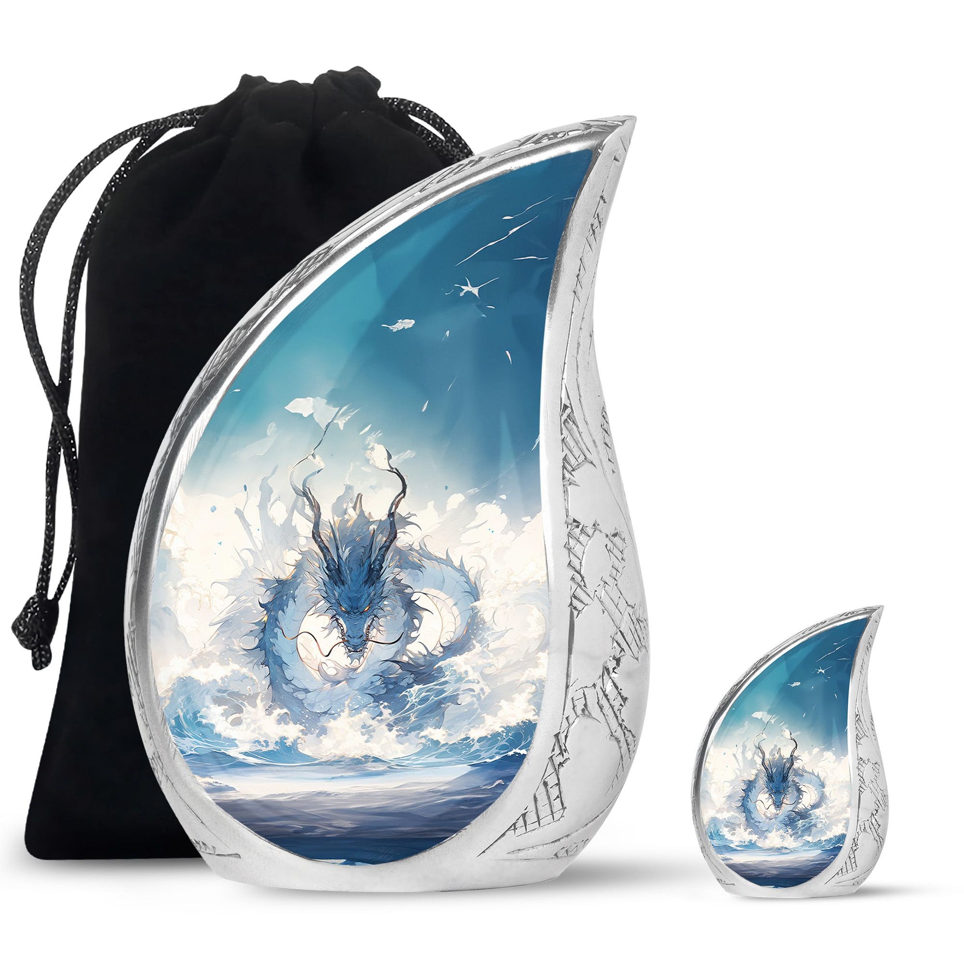  Dragon Urn Large Urn With 2 Keepsake Urn