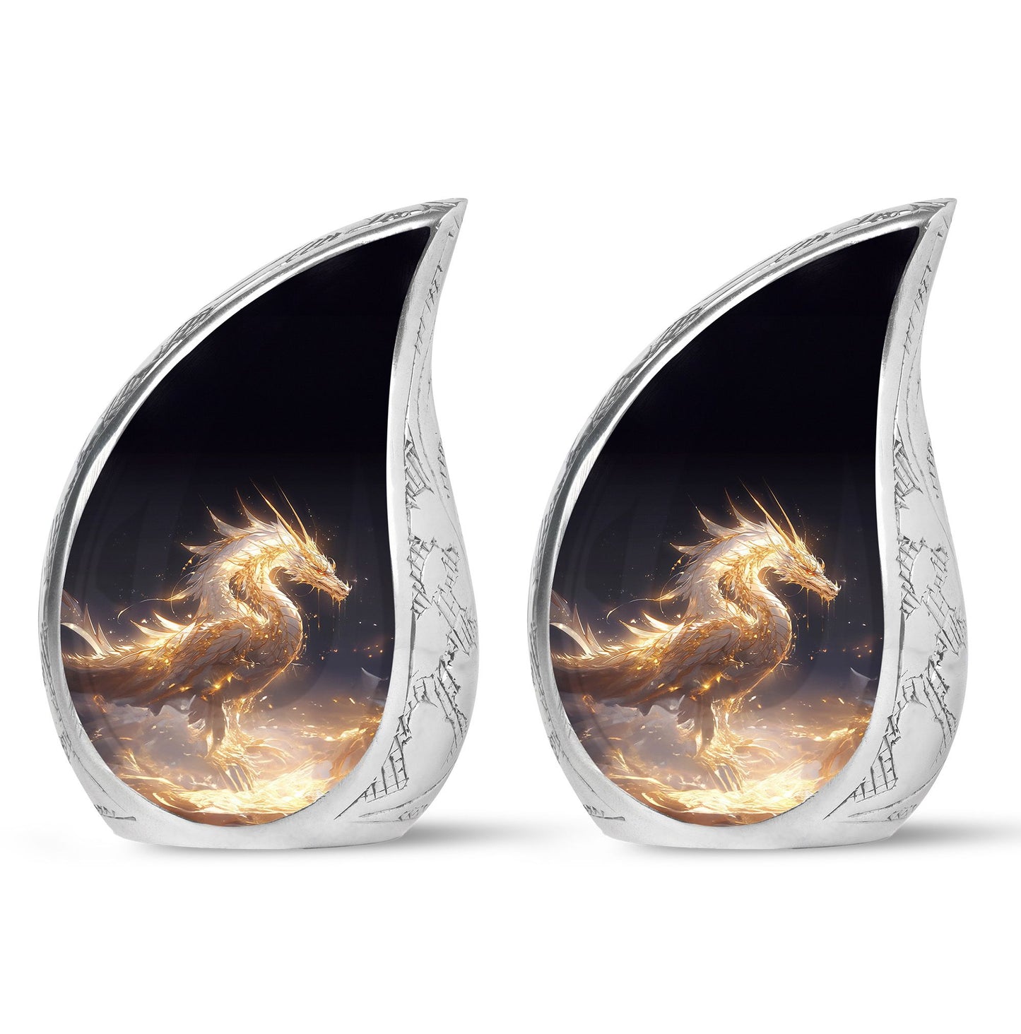  Dragon Urn 3 Inch Keepsake Pack of 4
