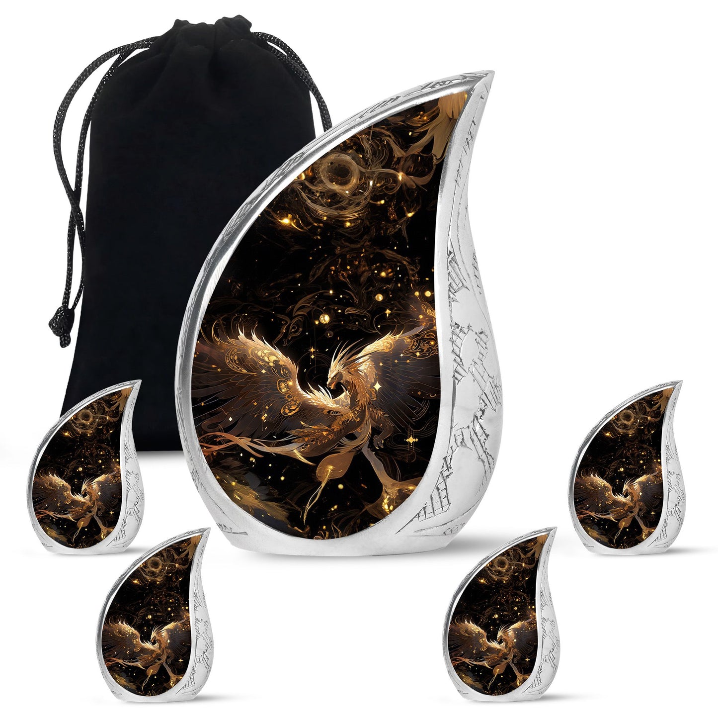  Dragon Urn Large Urn 10 Inch