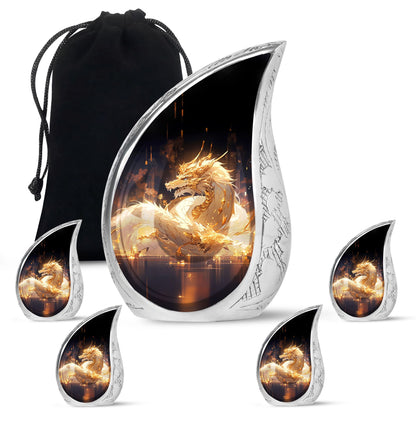  Dragon Urn Large Urn 10 Inch